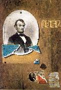 Peto, John Frederick Lincoln and the 25 Cent Note France oil painting artist
